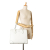 Gucci B Gucci White Calf Leather Diamante Bright Tote Italy