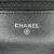 Chanel AB Chanel Black Patent Leather Leather Patent Camellia Wallet On Chain Italy