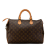 Louis Vuitton B Louis Vuitton Brown Monogram Canvas Canvas Monogram Speedy 35 France