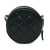 Chanel AB Chanel Black Caviar Leather Leather CC Quilted Caviar Round Clutch With Chain Italy