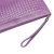 Bottega Veneta AB Bottega Veneta Purple Calf Leather Intrecciato Clutch Italy