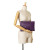 Bottega Veneta AB Bottega Veneta Purple Calf Leather Intrecciato Clutch Italy