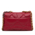 Chanel AB Chanel Red Lambskin Leather Leather Medium Lambskin 19 Flap Italy