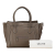 Celine B Celine Brown Calf Leather Medium Luggage Tote Italy