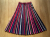 St John Geometric striped skirt