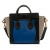 Celine B Celine Blue Calf Leather Nano Tricolor Luggage Tote Italy