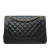 Chanel AB Chanel Black Caviar Leather Leather Maxi Classic Caviar Double Flap Italy