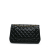 Chanel B Chanel Black Lambskin Leather Leather Jumbo Classic Lambskin Double Flap Italy