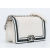 Chanel B Chanel White Ivory Lambskin Leather Leather Medium Bicolor Lambskin and Rubber Boy Flap France