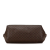 Celine B Celine Brown Coated Canvas Fabric Macadam Pouch Italy