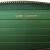 Saint Laurent AB Saint Laurent Green Calf Leather Y Line Long Wallet Italy