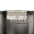 Prada AB Prada Black Calf Leather Key Case Italy