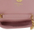 Chanel AB Chanel Pink Lambskin Leather Leather Quilted Lambskin Card Holder On Chain Italy