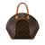 Louis Vuitton B Louis Vuitton Brown Monogram Canvas Canvas Monogram Ellipse MM France