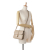 Celine AB Celine Brown Beige Calf Leather Medium Tabou Crossbody Italy