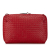 Bottega Veneta B Bottega Veneta Red Calf Leather Large Intrecciato Nodini Italy