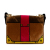 Prada B Prada Brown Velvet Fabric Velluto Ricamo Trompe L'oeil Cahier Crossbody Italy