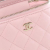 Chanel AB Chanel Pink Light Pink Caviar Leather Leather Caviar Coco Beauty Vertical Vanity Case Italy