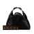 Gucci B Gucci Black Calf Leather Horsebit Shoulder Bag Italy