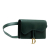 Christian Dior AB Dior Green Dark Green Calf Leather Saddle Belt Bag Italy