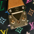 Louis Vuitton B Louis Vuitton Black Monogram Multicolore Canvas Canvas Monogram Multicolore Speedy 30 France