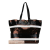 Prada AB Prada Brown Dark Brown N/a Plastic Sequined Tote Bag Italy