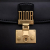 Christian Dior AB Dior Black Calf Leather DiorAddict Top Handle Bag France