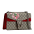 Gucci AB Gucci Brown Beige Coated Canvas Fabric Dionysus GG Blooms Shoulder Bag Italy