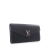 Louis Vuitton AB Louis Vuitton Black Calf Leather Lockme Long Wallet France