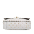 Valentino B Valentino White Calf Leather Rockstud Spike VLTN Satchel Italy