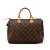 Louis Vuitton B Louis Vuitton Brown Monogram Canvas Canvas Monogram Speedy 35 France