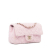 Chanel B Chanel Pink Light Pink Tweed Fabric Classic Mini Rectangular Flap Bag France