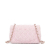 Chanel B Chanel Pink Light Pink Tweed Fabric Classic Mini Rectangular Flap Bag France