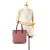 Celine B Celine Red Bordeaux Canvas Fabric Macadam Tote China