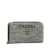 Chanel B Chanel Gray Tweed Fabric Deauville Continental Wallet Italy