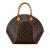 Louis Vuitton B Louis Vuitton Brown Monogram Canvas Canvas Monogram Ellipse MM France