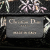 Christian Dior AB Dior Black Canvas Fabric Medium Embroidered Herbarium Book Tote Italy