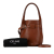 Celine B Celine Brown Calf Leather Nano Big Bucket Bag Italy