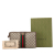 Gucci B Gucci Brown Beige Coated Canvas Fabric GG Supreme Ophidia Clutch Italy