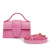 Jacquemus B Jacquemus Pink Calf Leather Le Petit Bambino Italy