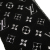 Louis Vuitton A Louis Vuitton Black Wool Fabric Silk Logomania Shine Scarf Italy