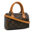 Louis Vuitton B Louis Vuitton Brown Monogram Canvas Canvas Monogram Nano Speedy Bandouliere France