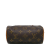 Louis Vuitton B Louis Vuitton Brown Monogram Canvas Canvas Monogram Nano Speedy Bandouliere France