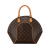 Louis Vuitton B Louis Vuitton Brown Monogram Canvas Canvas Monogram Ellipse MM France