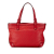 Gucci B Gucci Red Calf Leather Small Diamante Craft Tote Italy