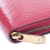 Louis Vuitton B Louis Vuitton Red Vernis Leather Leather Monogram Vernis Zippy Long Wallet Spain