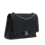 Chanel B Chanel Black Caviar Leather Leather Maxi Classic Caviar Double Flap Italy