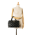 Chanel B Chanel Black Lambskin Leather Leather CC Wild Stitch Lambskin Handbag Italy