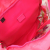 Gucci B Gucci Pink Hot Pink PVC Plastic Flora Techpack Backpack Italy