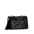 Chanel B Chanel Black Lambskin Leather Leather CC Quilted Lambskin Diamond Tassel Flap Italy